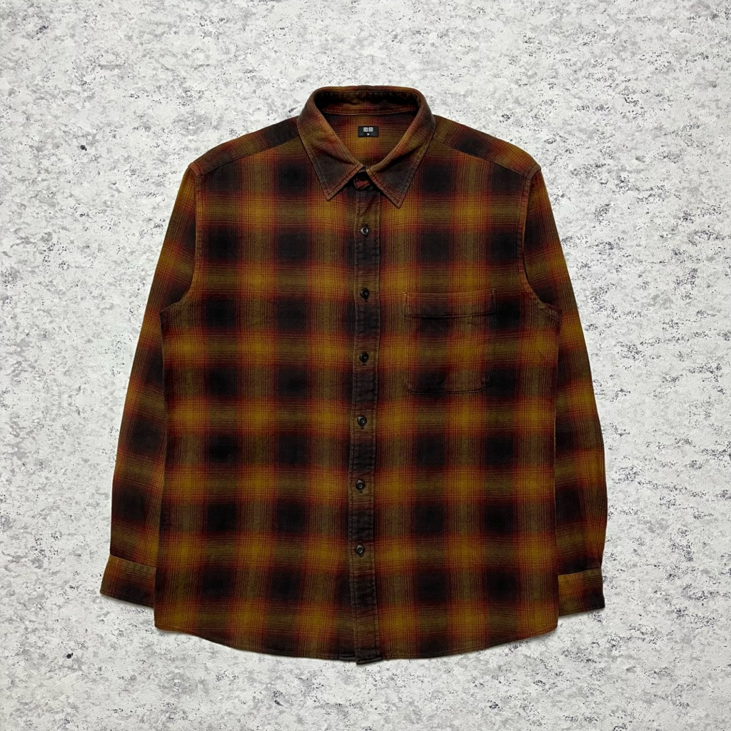 Kemeja Flanel Veterano Uniqlo Veterano Flannel Shirt