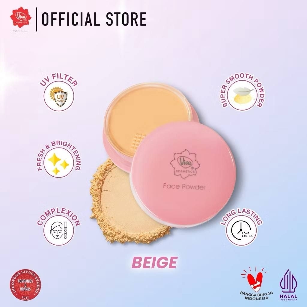Viva Face Powder / Bedak Bubuk Viva / Bedak Viva