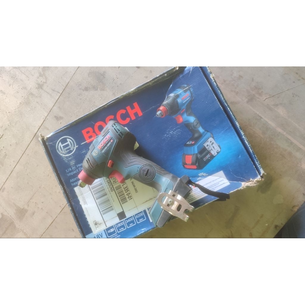 Bosch GDX 18v-1800CB impact driver/impact freak dua fungsi second