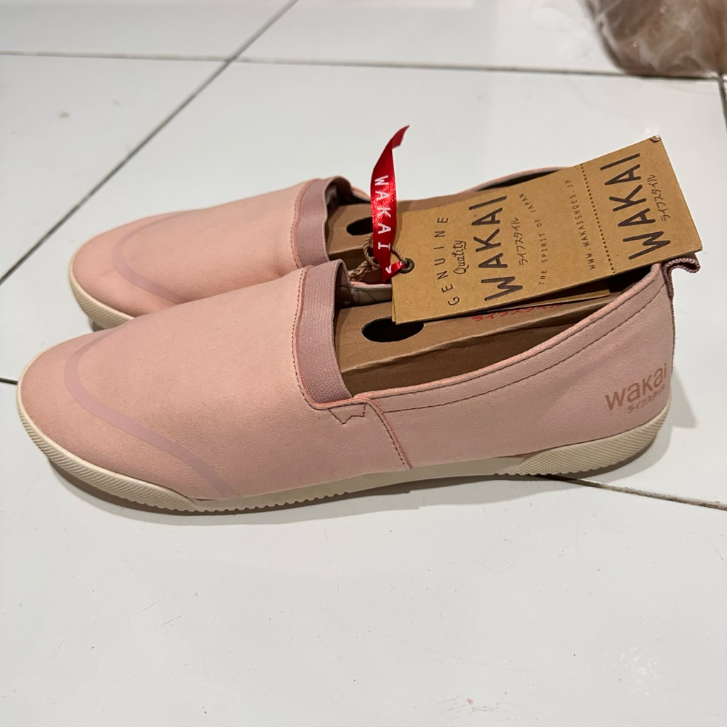 Sepatu Wakai Ukiyo Apricot New