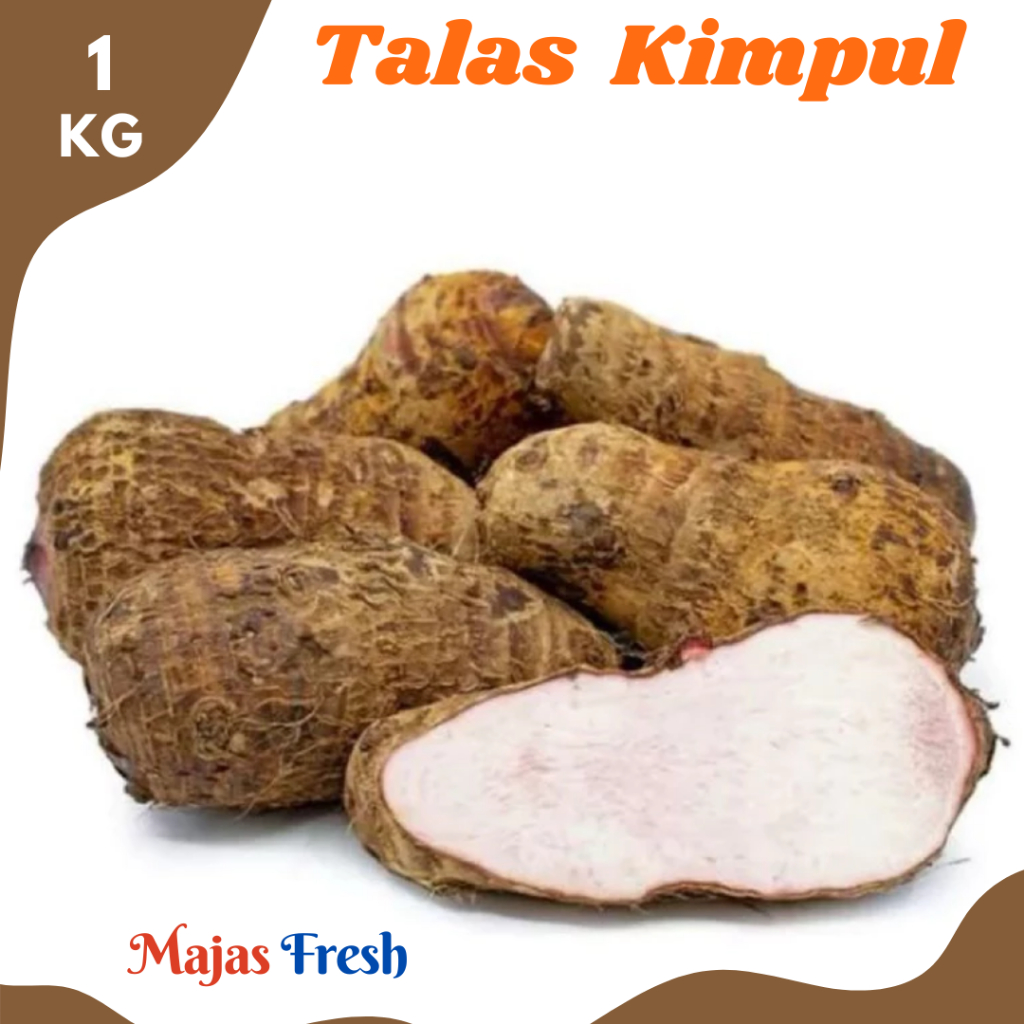 TALAS Kimpul - Ubi Talas Kimpul Fresh | 1.000gr [ Harga Per KG ]