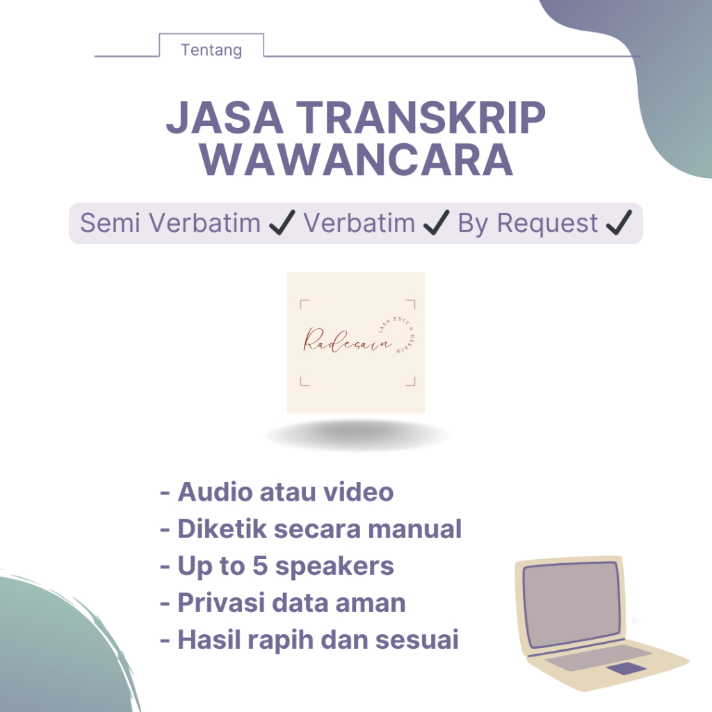 Jasa Transkrip Wawancara Manual