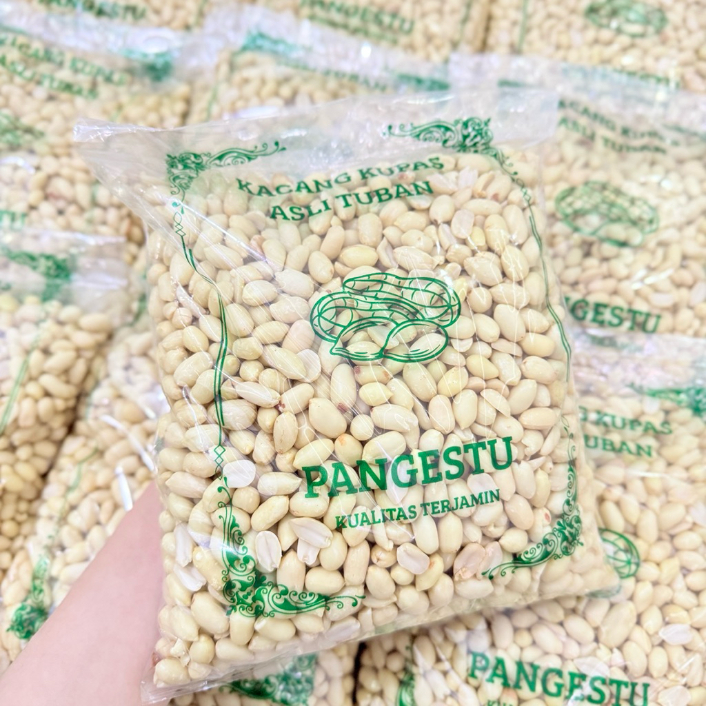 Kacang Kupas Tuban Mentah Pangestu 1kg