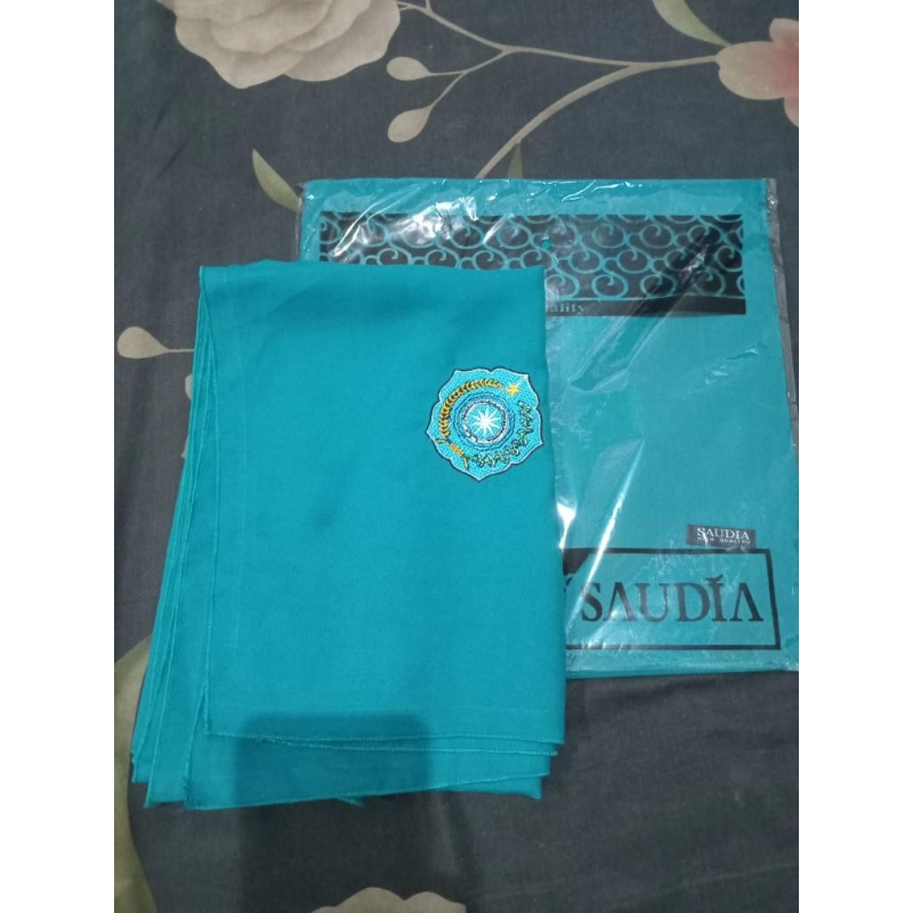 pkk kelin jilbab pkk kelin hijab pkk biru tosca segi empat jilbab pkk segi empat kerudung segi empat