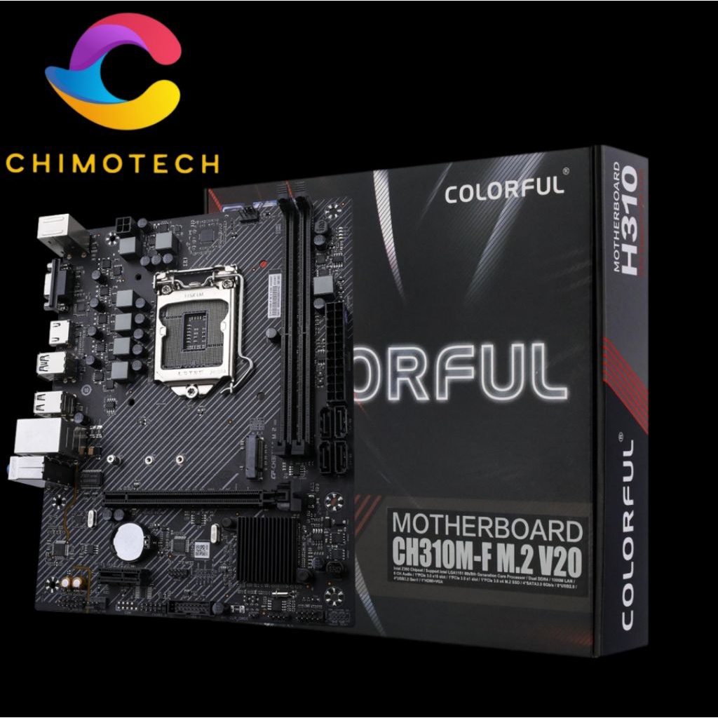 Motherboard Colorful h310m-f v20 -Chipset z390 -NVME