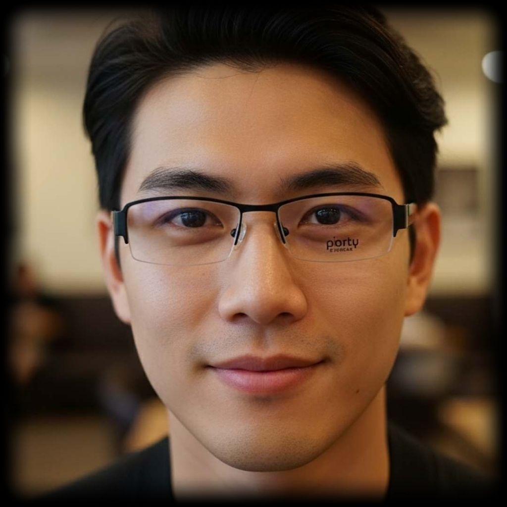 FRAME KACAMATA SPORTY PARTY 1318 Model Gantung Setengah Bingkai HALF FRAME Keren Kualitas Bagus Kuat