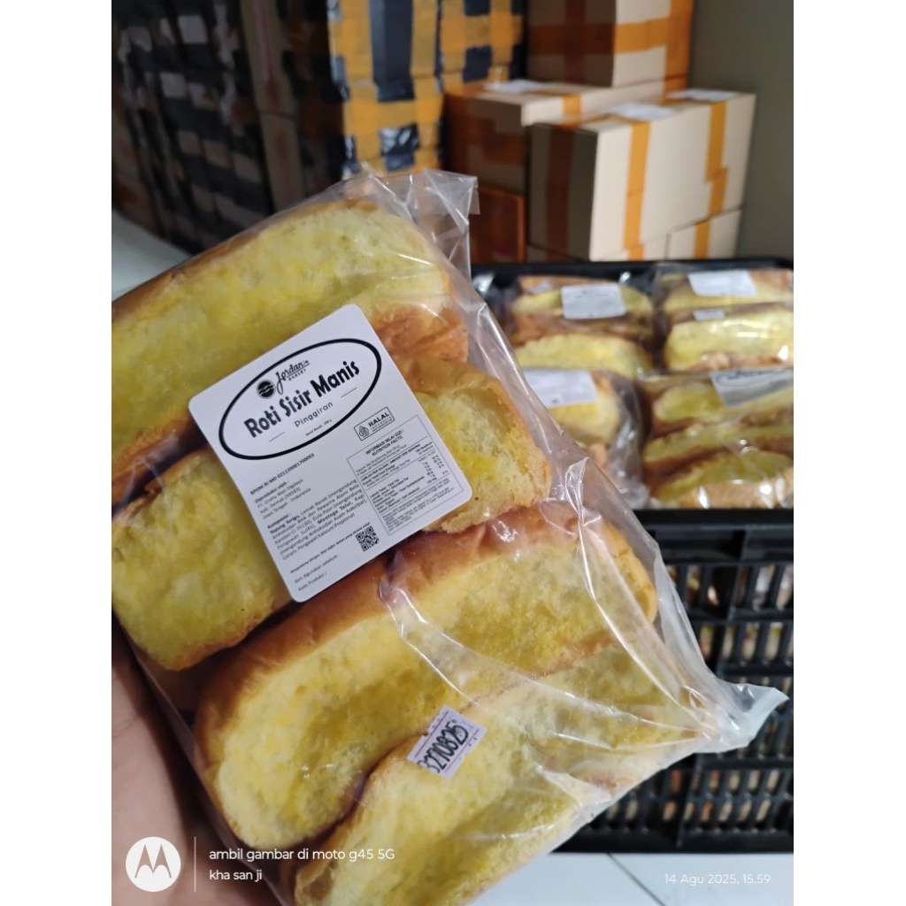 roti sisir manis varian Jordan bakery original manis