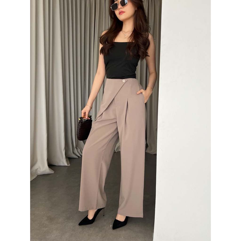 Elise | celana wanita | korean style | celana kerja kantor