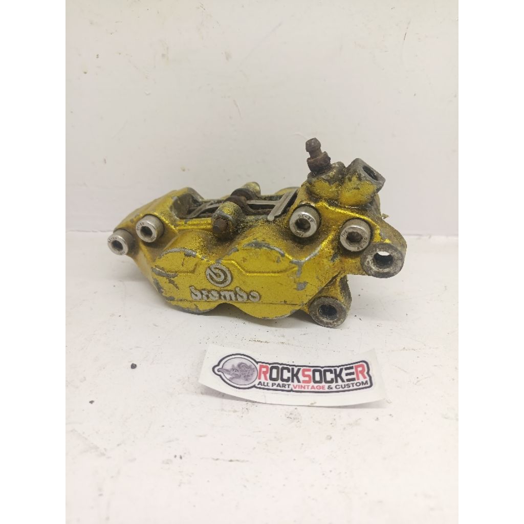 kaliper brembo 4piston dobel logo kaliper brembo dobel logo kanan kiri