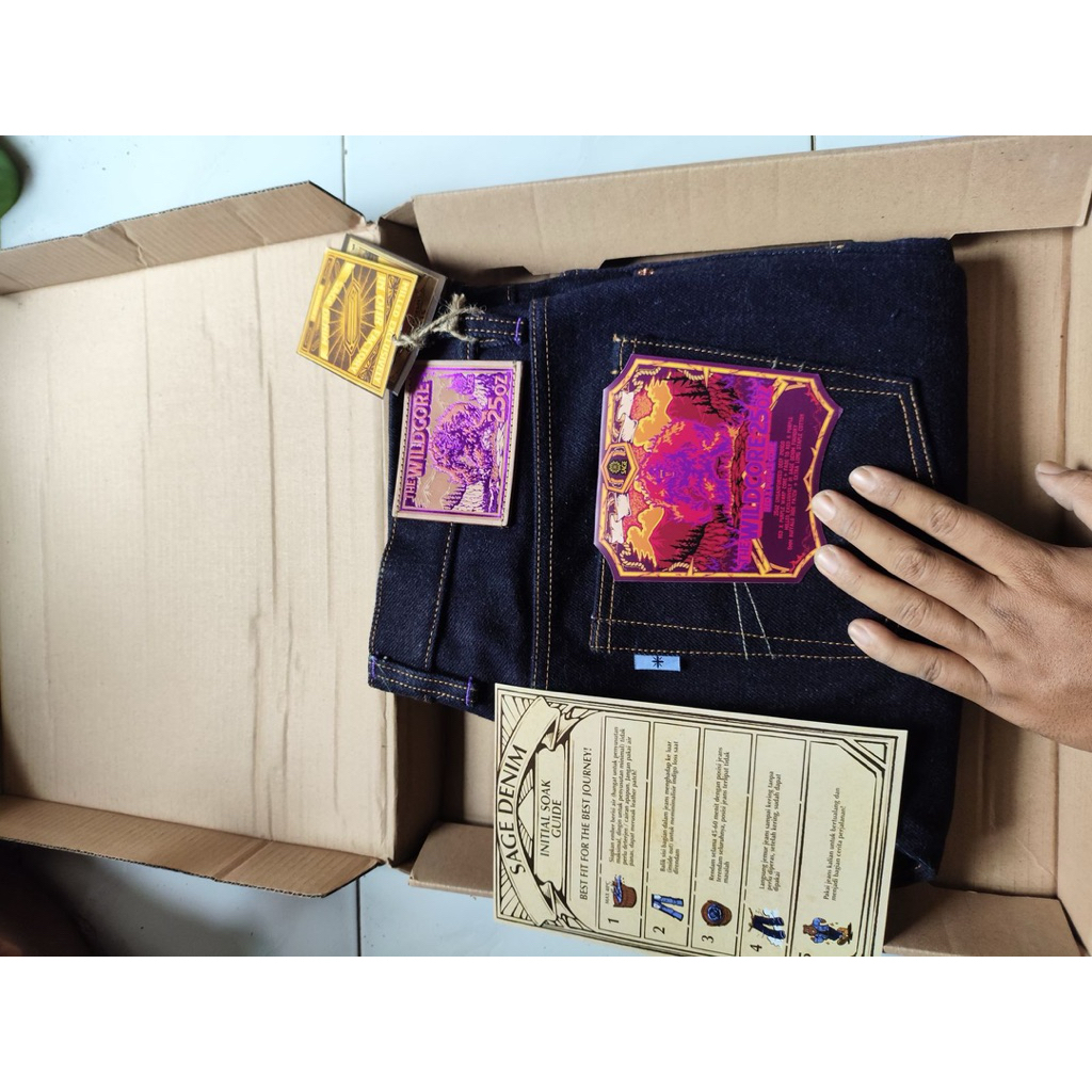 celana denim sage wildcore