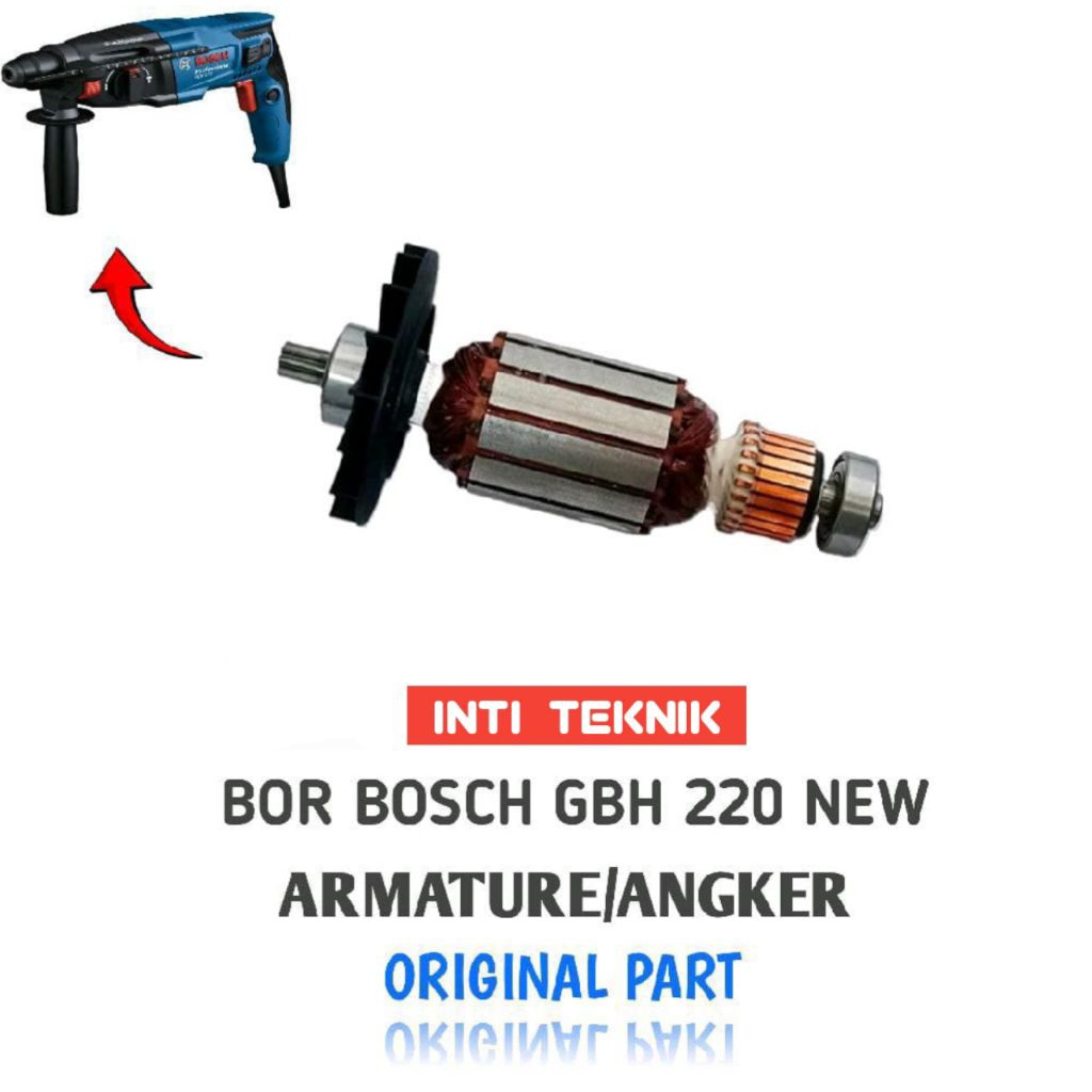Armature untuk Bosch GBH 220 mesin bor drill SDS 2 Fungsi new