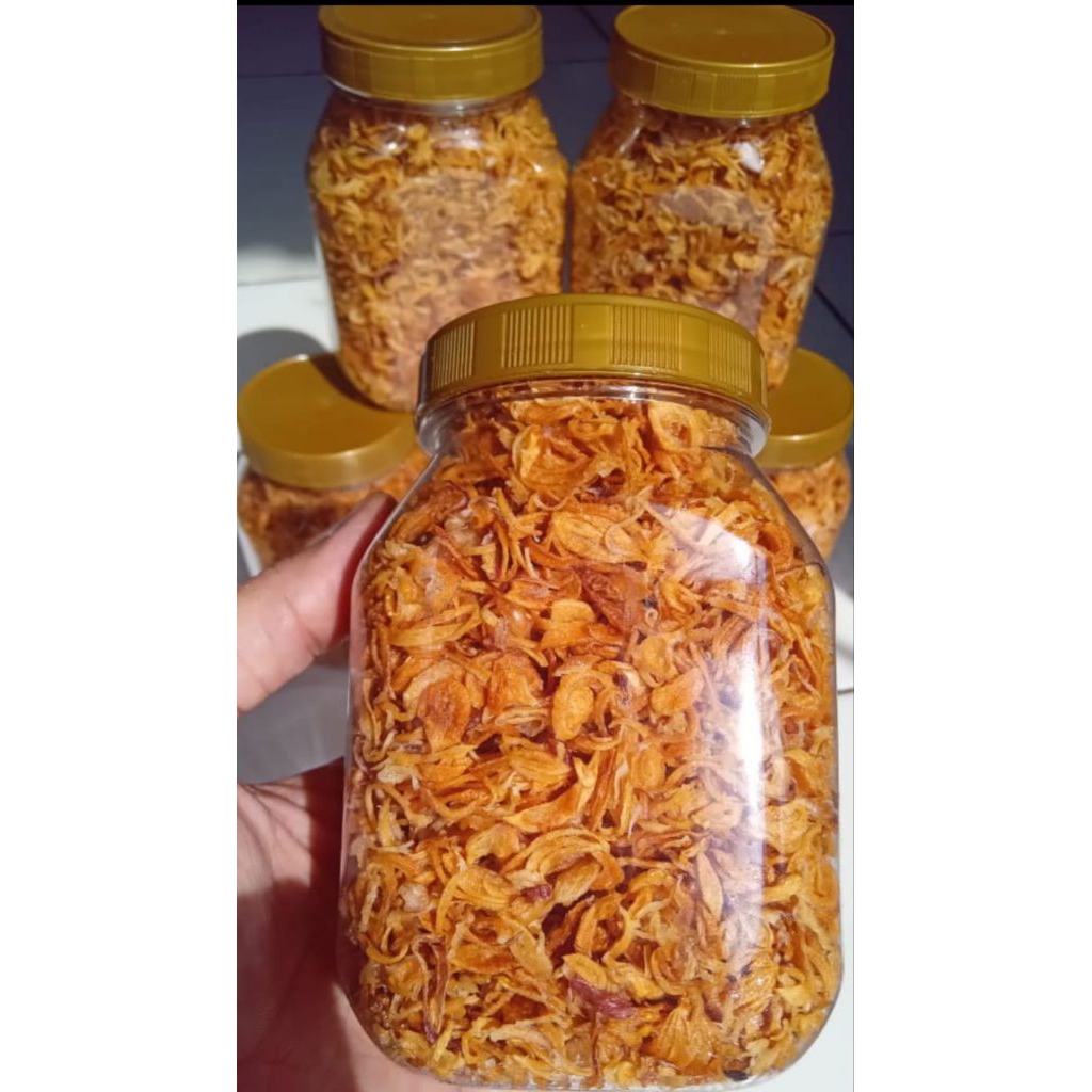 bawang goreng brebes/bawang goreng renyah 110gram/bawang goreng toples