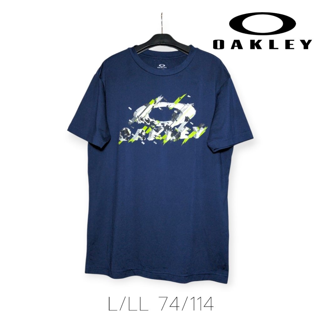 Premium T-shirt Oakley Short Sleeves Kaos Olahraga Daily Original L Nyaman Lembut