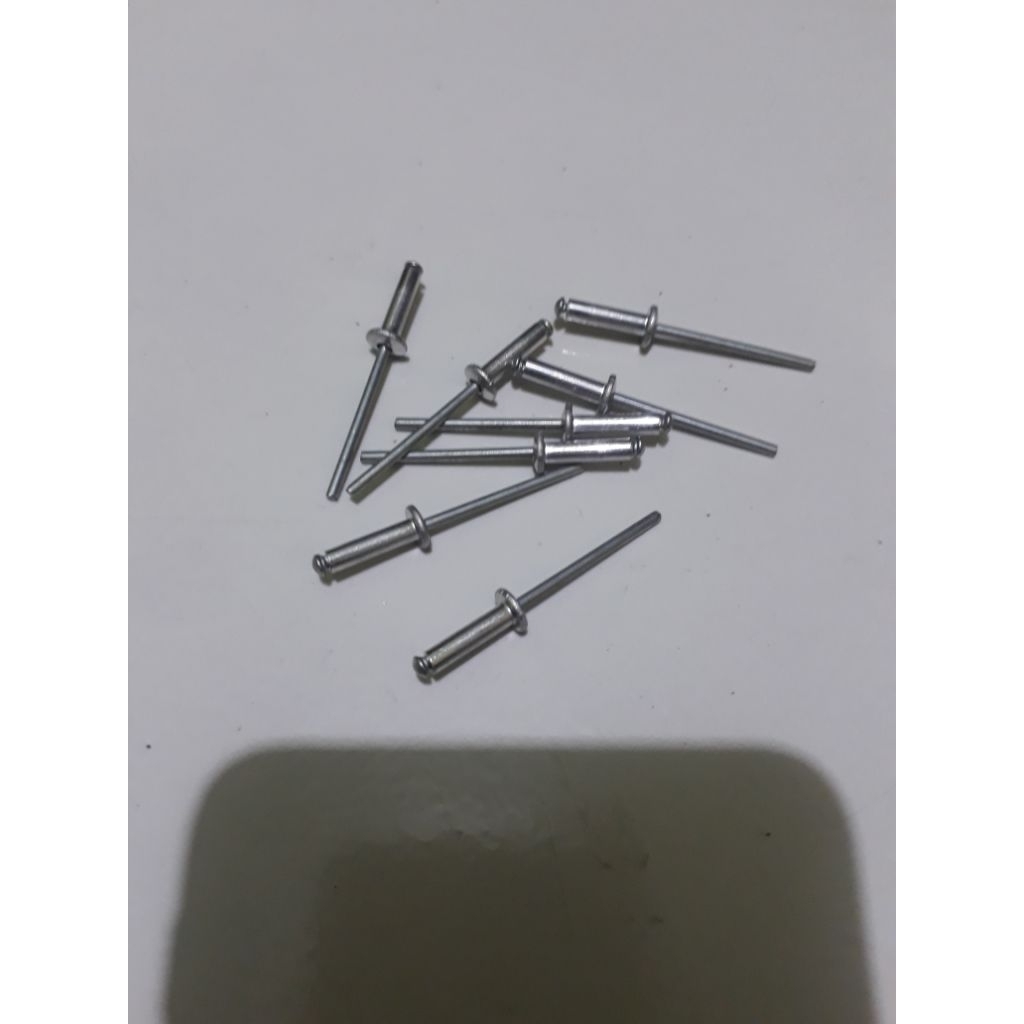 paku rivet 540 4mm x 11mm jual perbungkus isi 100