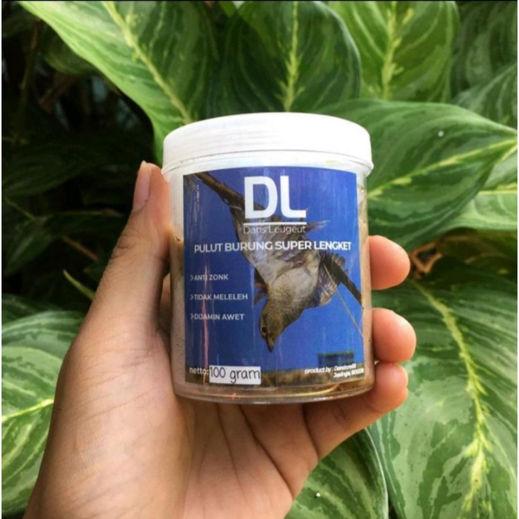 LEM PULUT BURUNG super lengket anti zonk, pulut DL ORIGINAL-COKLAT