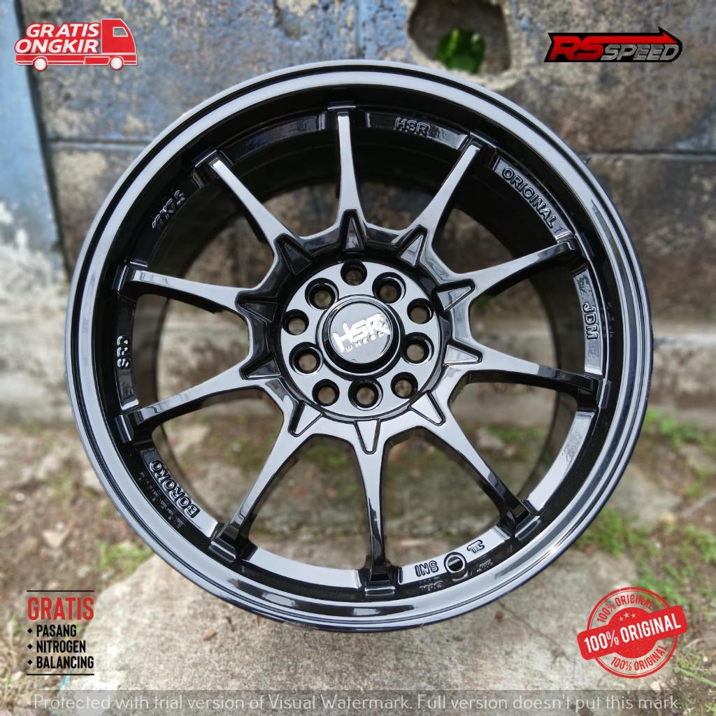 VELG MOBIL RACING R17 TYPE MODEL CE28 COCOK BUAT MOBIL INNOVA MAZDA BRV HRV CRV DLL
