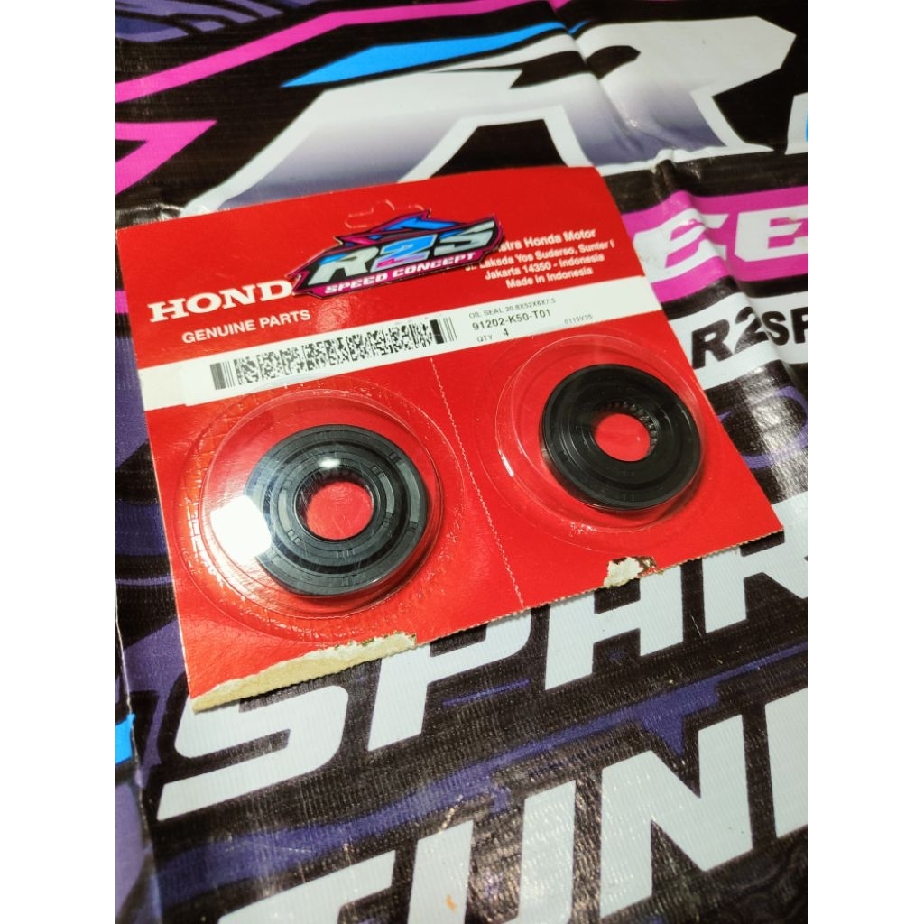Seal Kruk as Original AHM K50 / Seal Kruk as kiri Beat Karbu & Fi -  Vario 110 - Scoopy Karbu & FI -