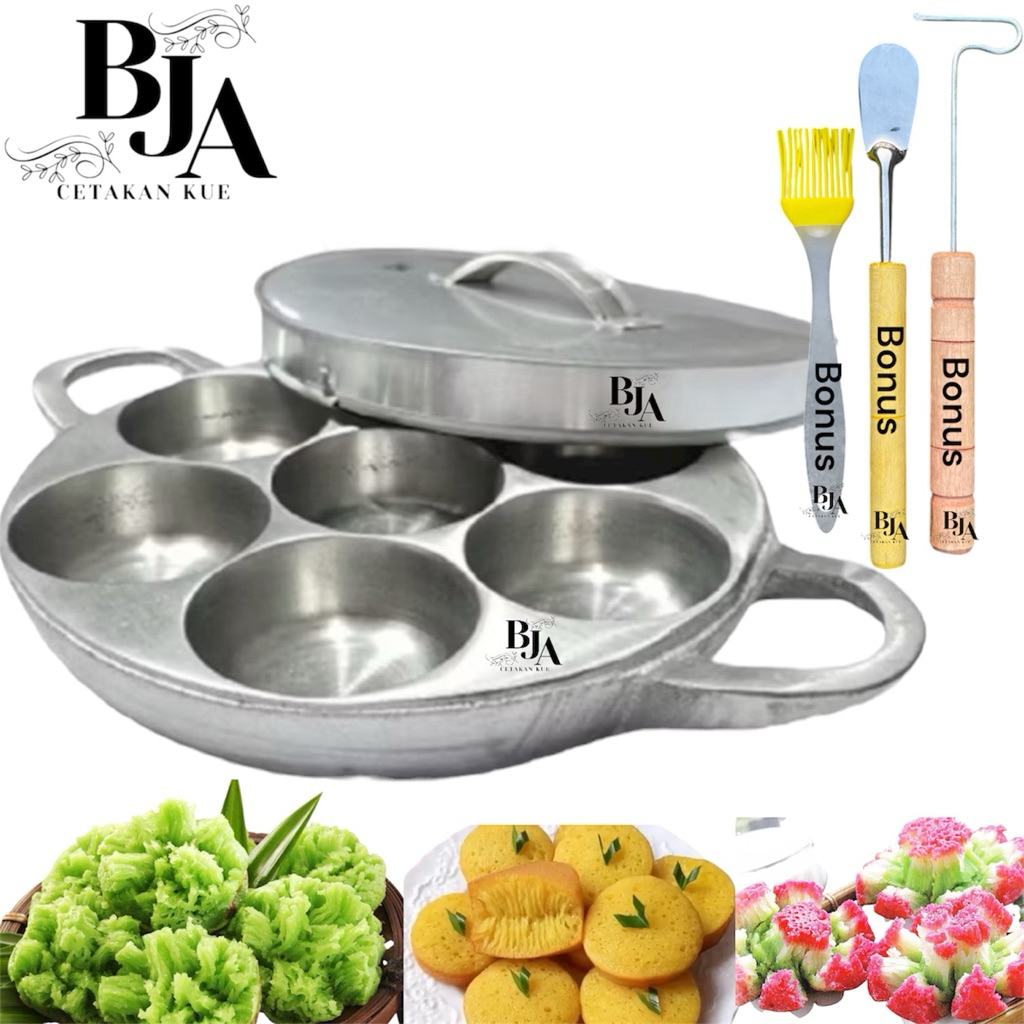 Cetakan Bikang Prima  apem martabak mini Bika ambon wingko cilor  Lubang Alat pembuat Bikang Mawar