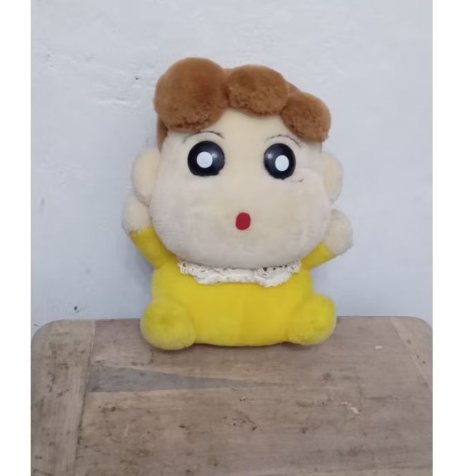 Boneka Himawari Nohara/Boneka himawari vintage/boneka adik shinchan/boneka keluarga shinchan/himawar