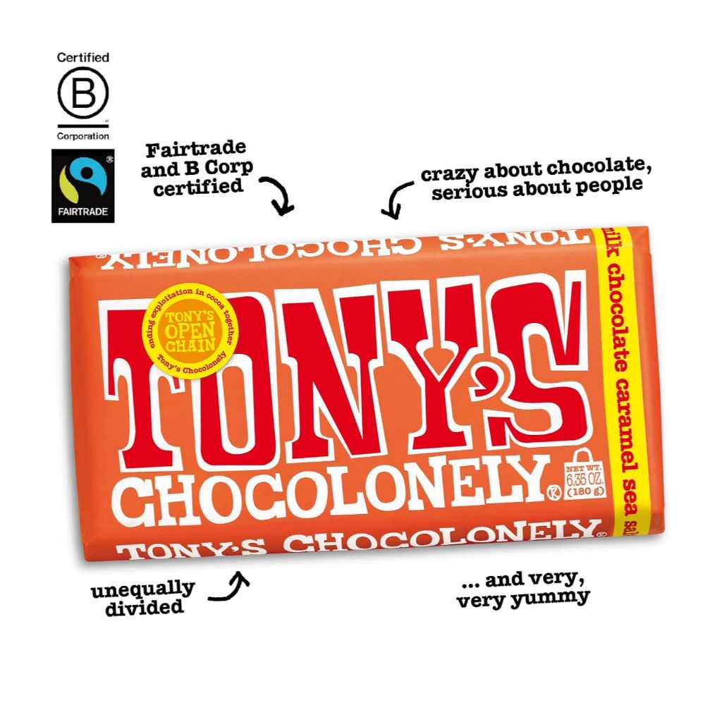 Cokelat Susu Karamel Garam Laut 180gr - Cokelat Batangan Fairtrade