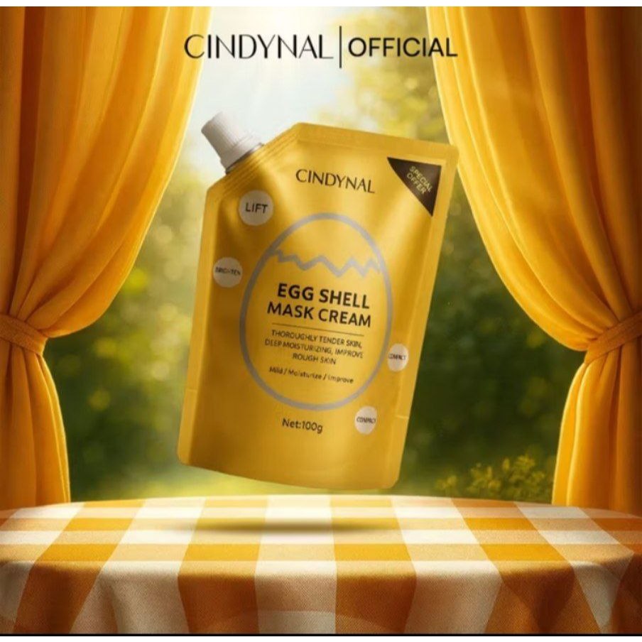 Gold Mask Eggshell / egg shell mask cream