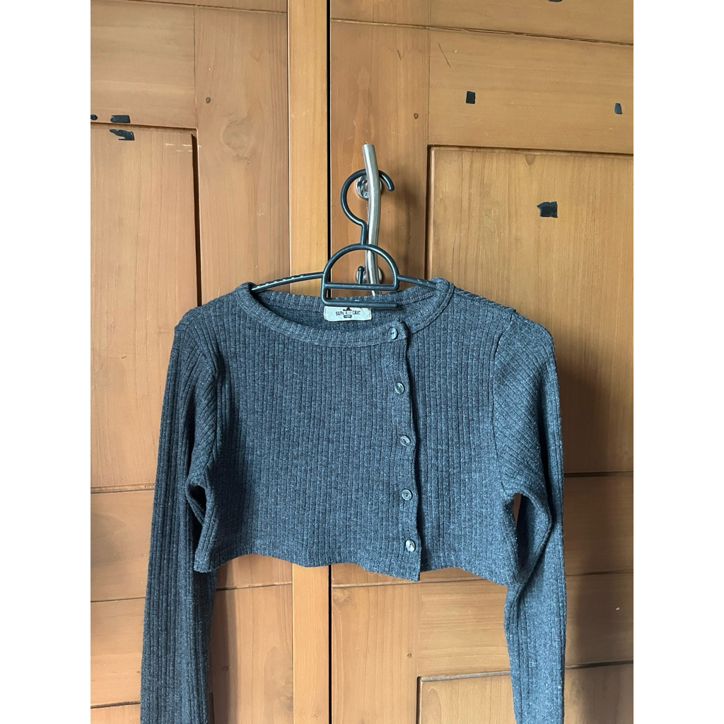 PRELOVED CARDIGAN CROP