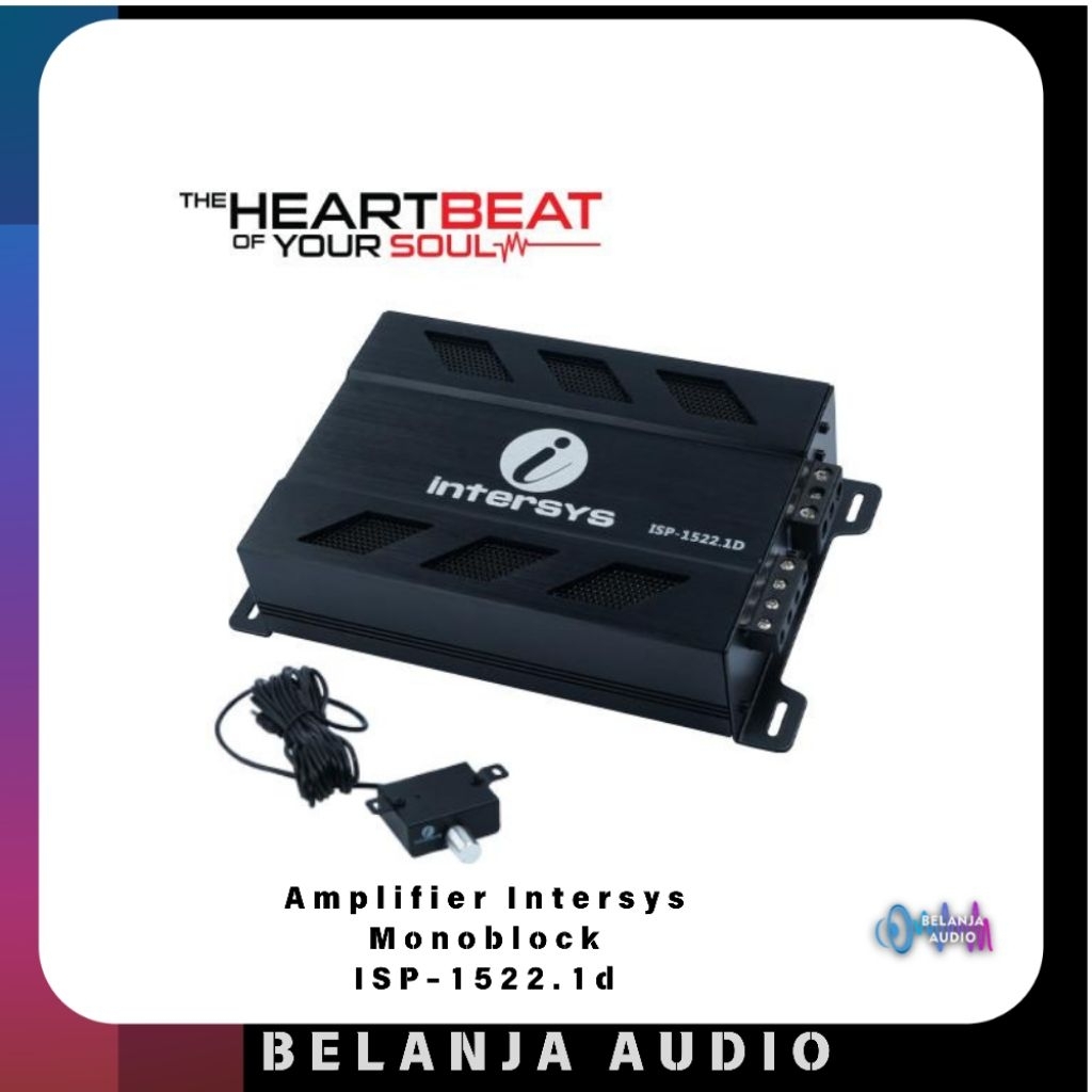 Intersys ISP-1522.1D Power Monoblock Tenaga Badak
