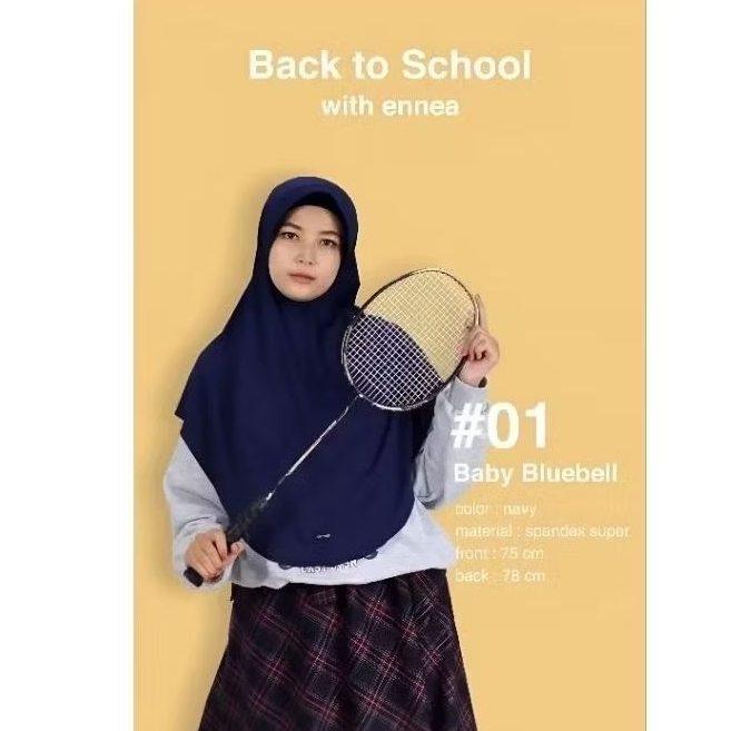 HIJAB DAILY BABY BLUEBELL ENNEA