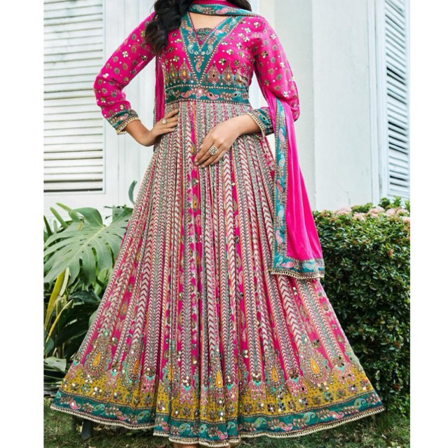 Dress wanita asli india terbaru viral