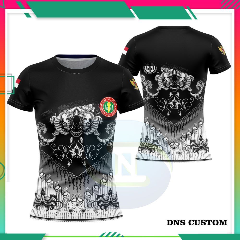 Kaos Seragam PGRI Wanita | Desain Elegan | Bahan Premium Berkualitas