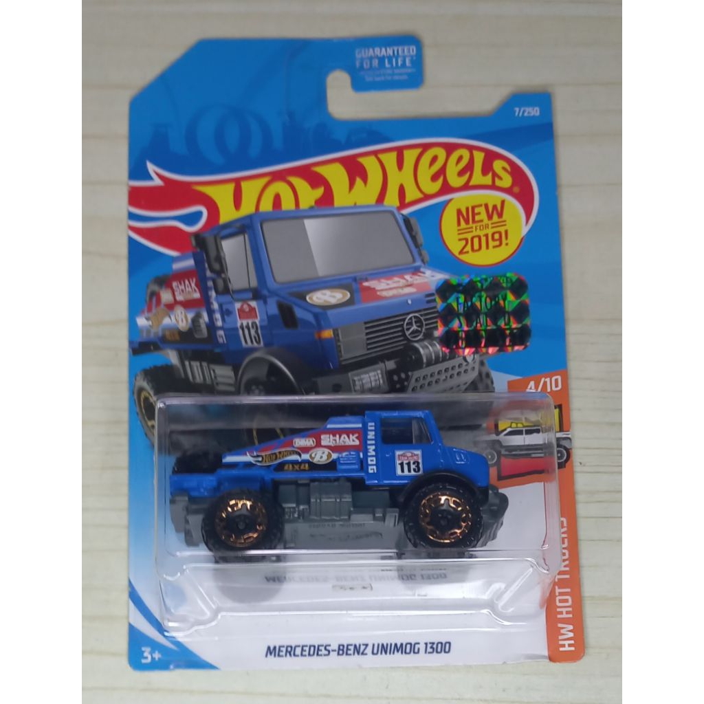 HOT WHEELS MERCEDES-BENZ UNIMOG 1300