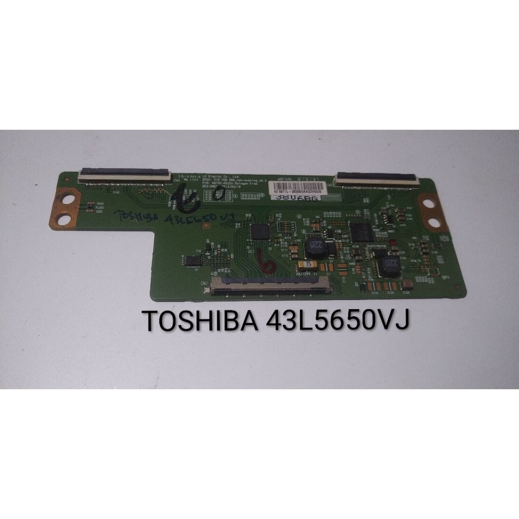 Toshiba 43l5650vj tcon tikon tv toshiba 43l5650vj