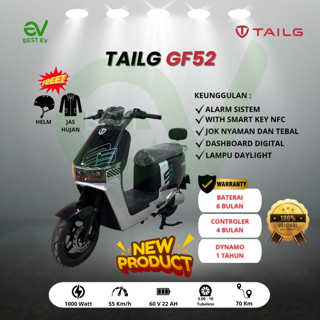 SEPEDA LISTRIK TAILG TYPE GF52