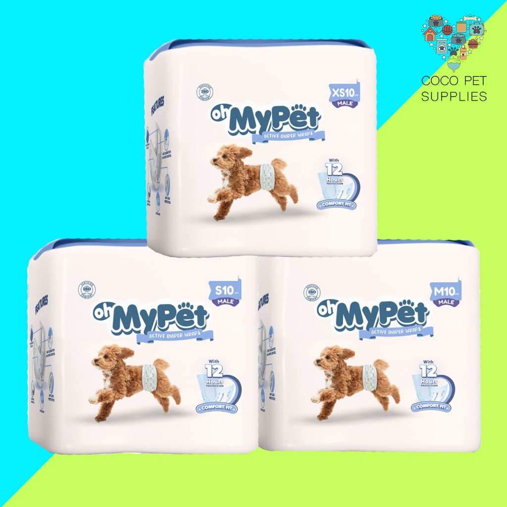 Oh Mypet Popok Anjing Jantan Diaper Hewan Jantan