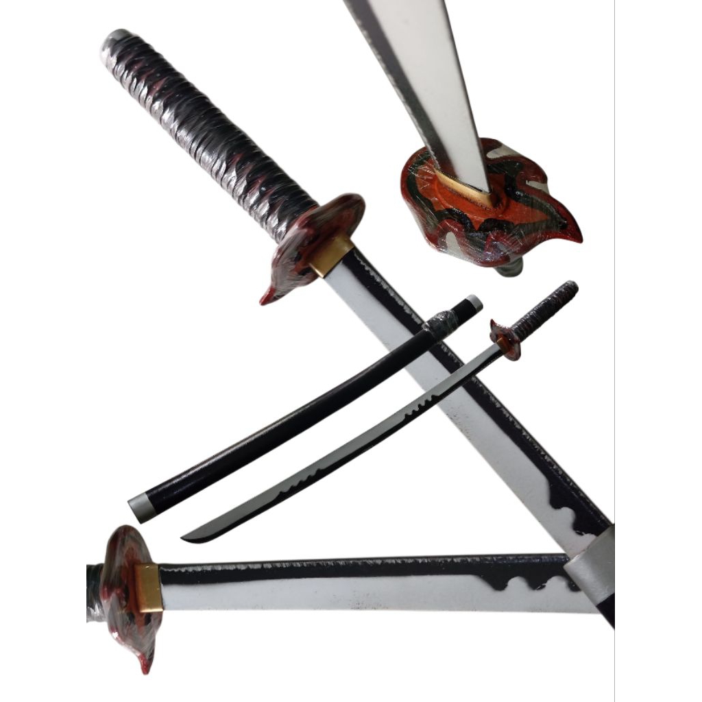 Wooden nicirin Tanjiro Cosplay Sword Toy for Display