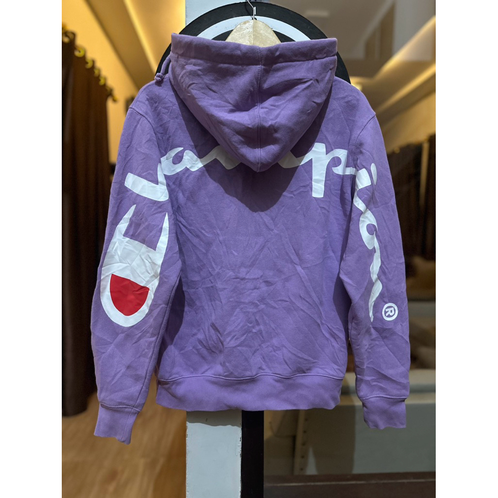 Supreme x Champion Big Logo Rare Colour Hoodie