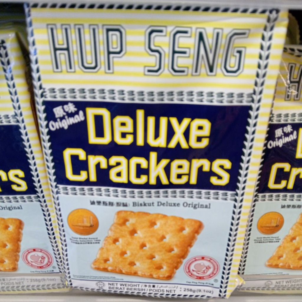 Hup seng Deluxe Crackers Original 258g