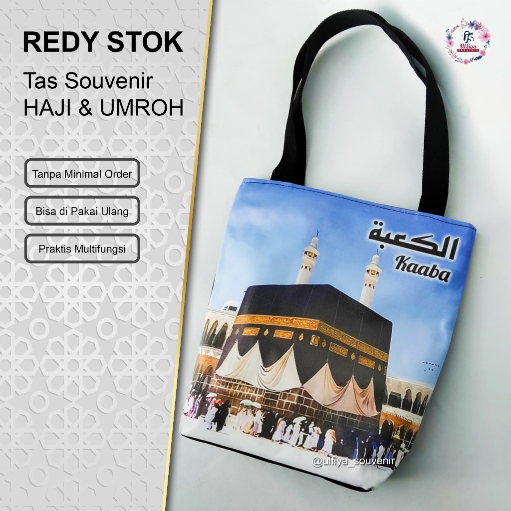 REDY STOK Tas souvenir Haji dan Umroh Terbaru Bermanfaat