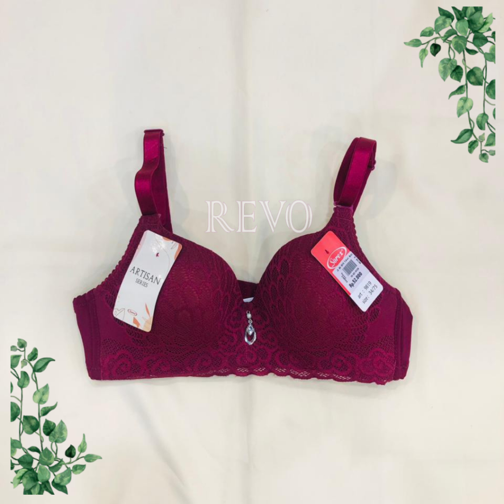 Sorex BH Wanita Tanpa Kawat 9819 Broklat // Revo Fashion