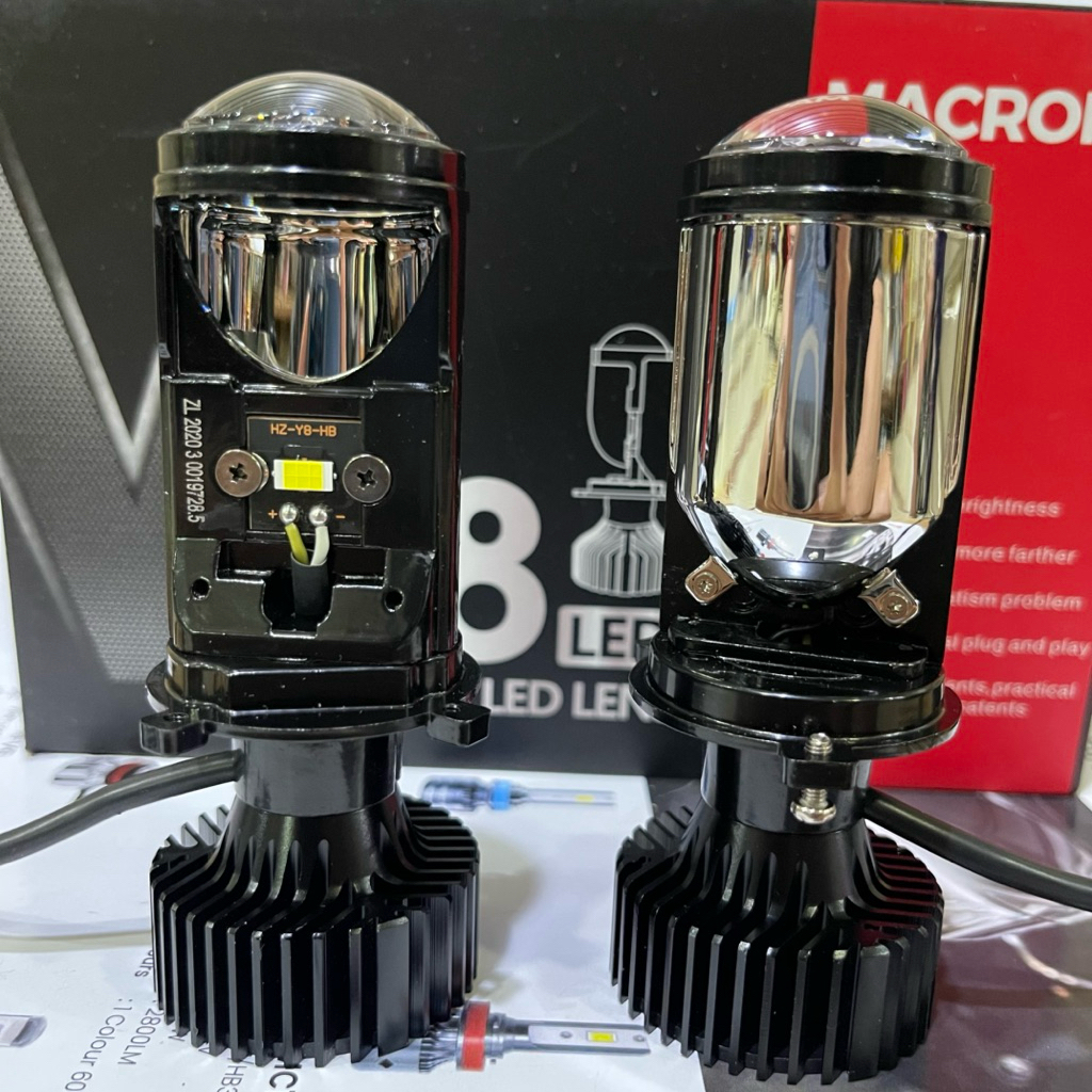 led macrone mini proji v88 h4