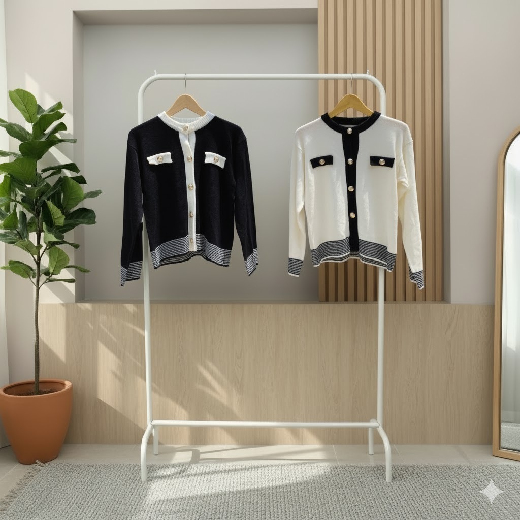 Sofea Atasan Cardigan Rajut Wanita Korean Style - By.miumiu