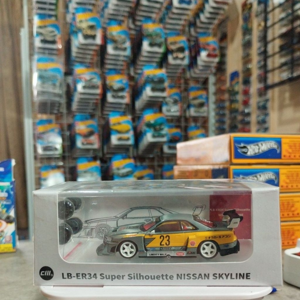 LB-ER34 Super Silhouette NISAAN SKYLINE