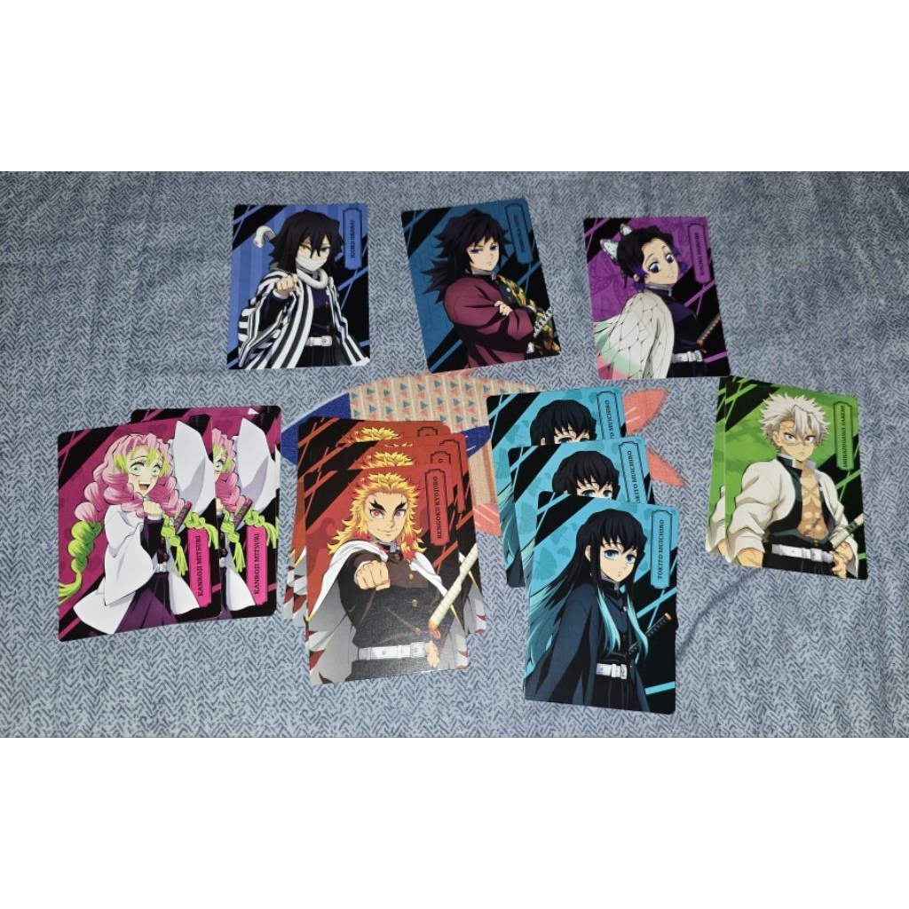 READY - Demon Slayer Famima Collectible Card selected gacha