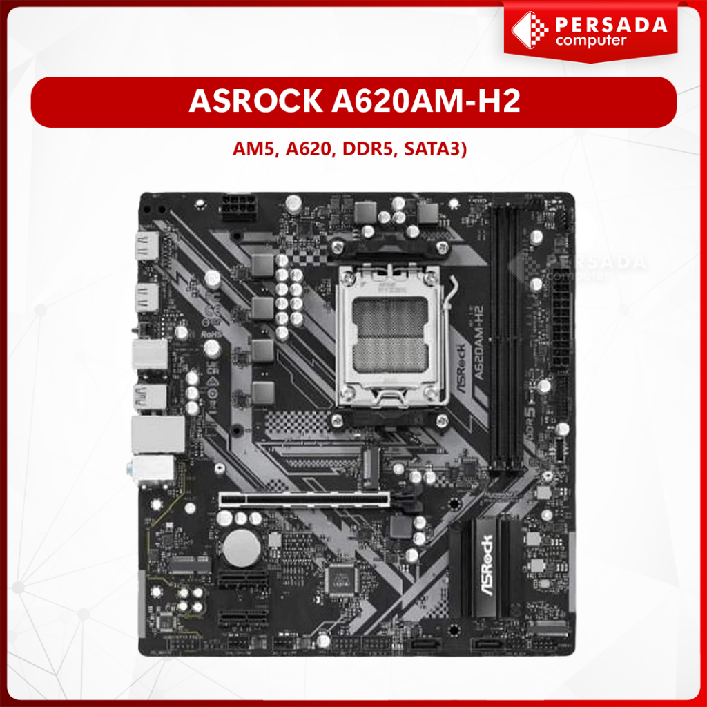 ASRock A620AM-H2 AM5, A620, DDR5, SATA3)