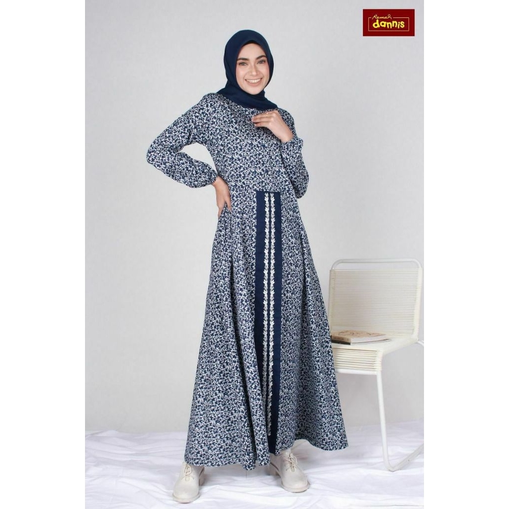 Promo Dannis Gamis Dewasa Daily Simple Katun Busana Muslim Wanita 06