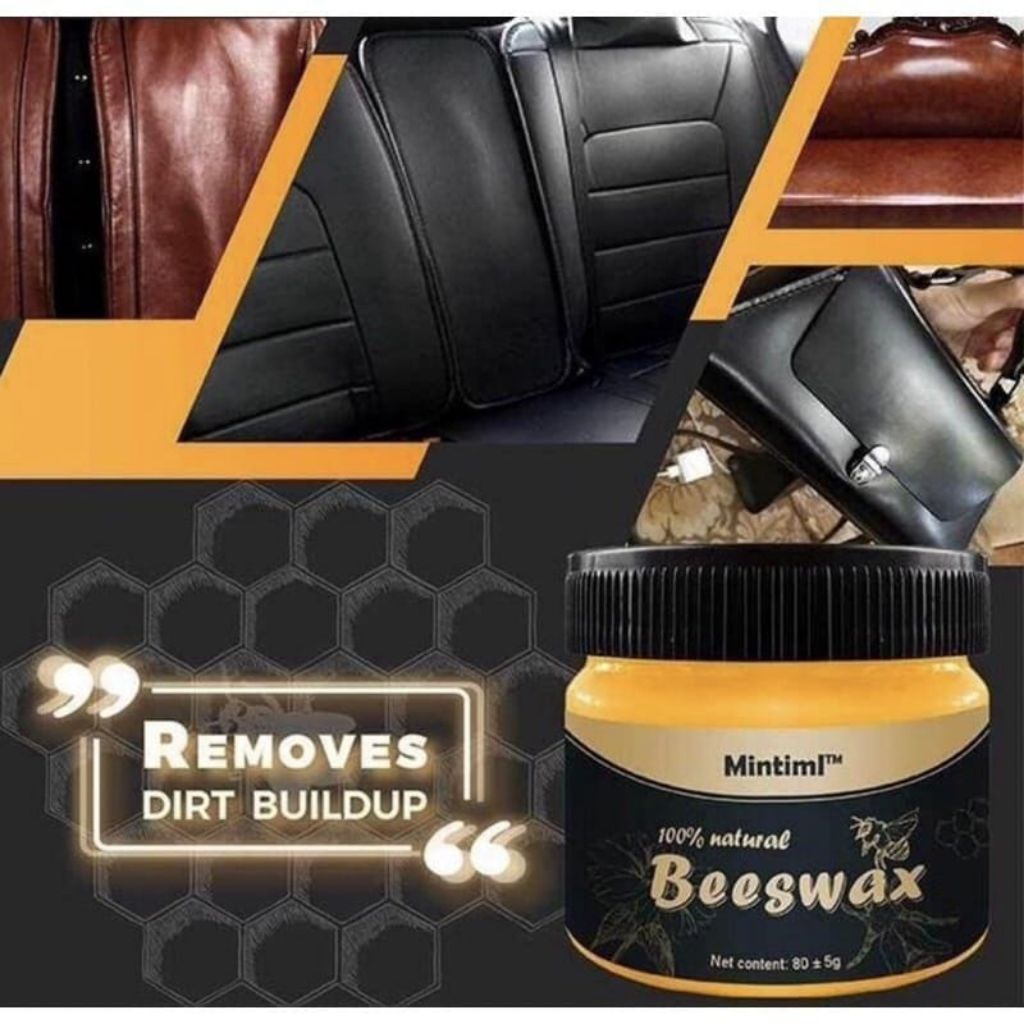 Beeswax Pengkilap Kayu Furniture Kursi Meja Lemari / Alat Pembersih Kayu