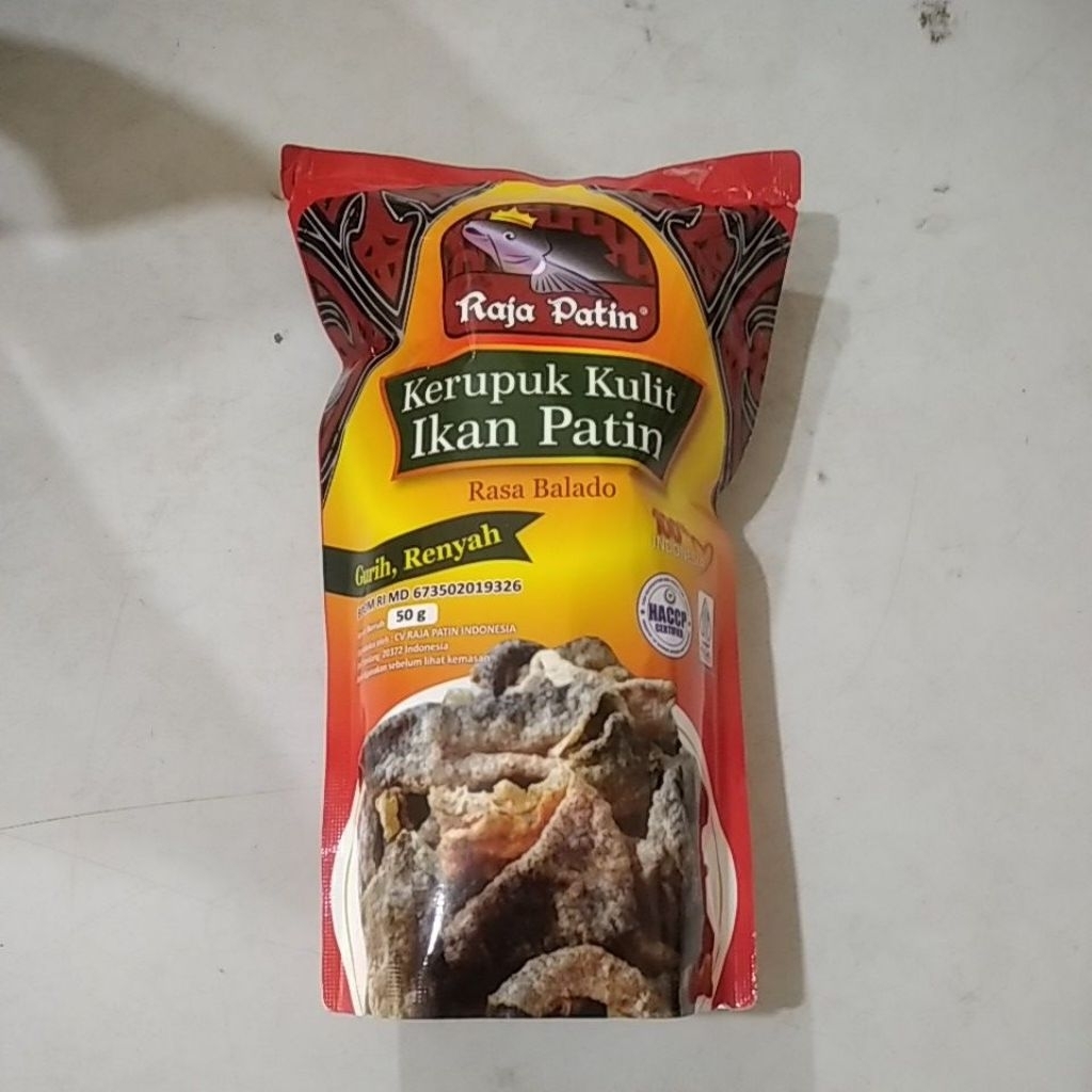 KERUPUK KULIT IKAN PATIN