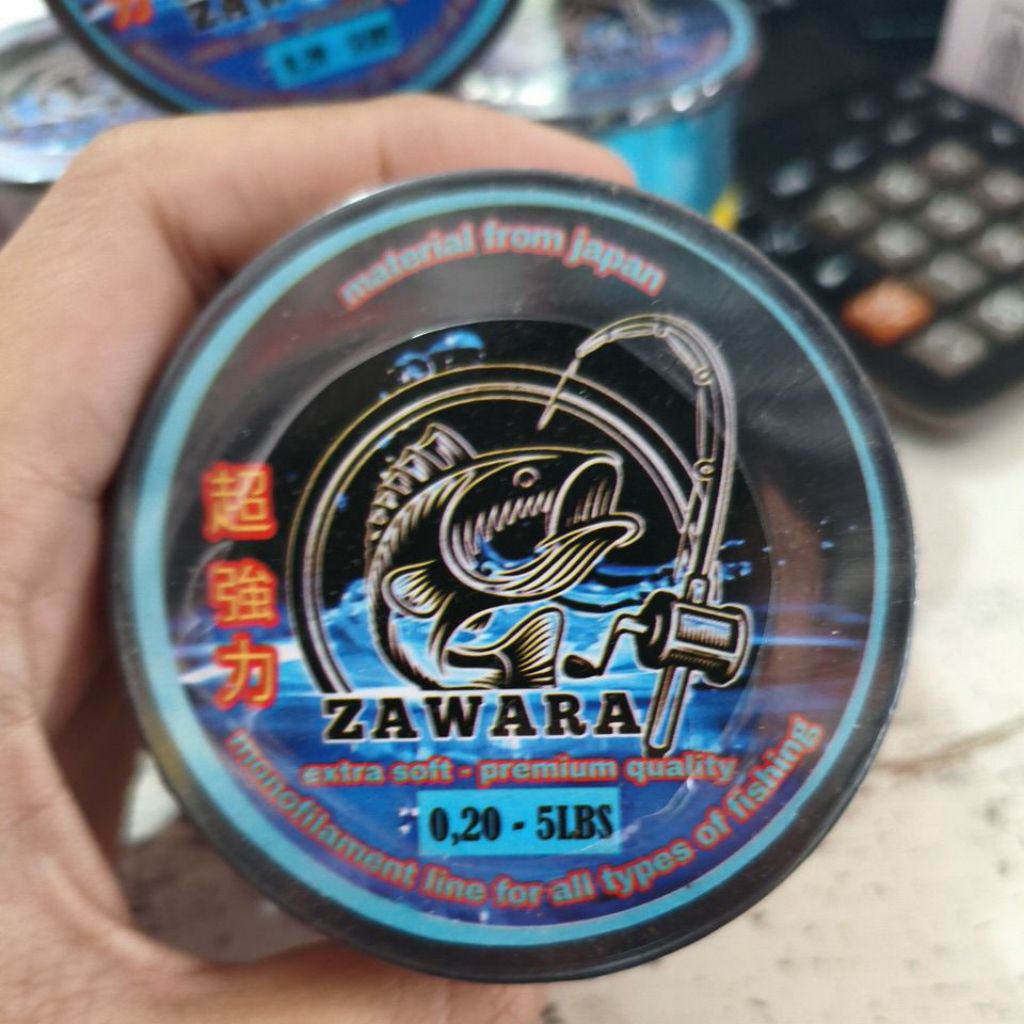 SENAR PANCING UDANG ZAWARA 0.18, 0.20, 0.22