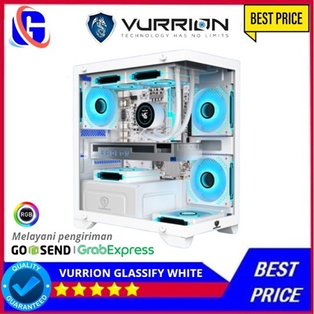 PC AMD Gaming Ryzen 5 5600XT ( RX 7600 8GB GDDR6 ) Siap Gaming Editing Rendering