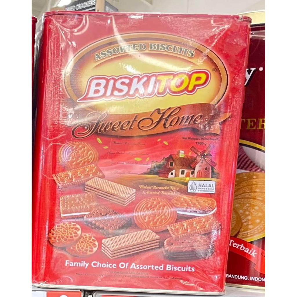 Biskitop Sweet Home Assorted Biscuits.